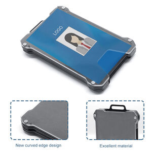 Carbon Fibre Wallet With ID Card Slot