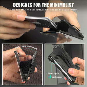 Carbon Fibre Wallet With ID Card Slot