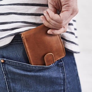 Eid Personalised Leather Wallet