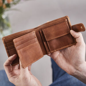 Eid Personalised Leather Wallet