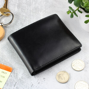 Gifts For Him Personalised Leather Wallet For Men