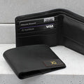 Luxury Leather Personalised Initial Patch Wallet
