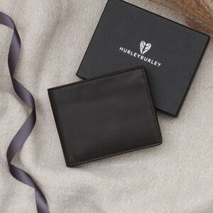 Luxury Leather Personalised Initial Patch Wallet