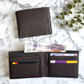 Men's Brown Genuine Leather Wallet