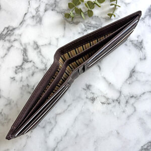 Men's Brown Genuine Leather Wallet