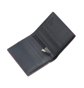 Men's Luxury Black Leather Wallet Card Holder Rfid Safe Personalised