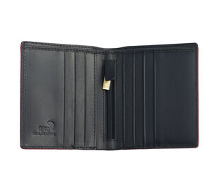 Men's Luxury Black Leather Wallet Card Holder Rfid Safe Personalised