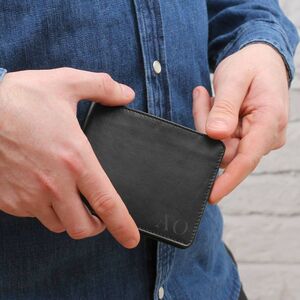 Men’s Personalised Leather Wallet