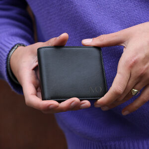 Men’s Personalised Leather Wallet