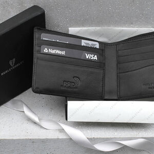 Men’s Personalised Leather Wallet