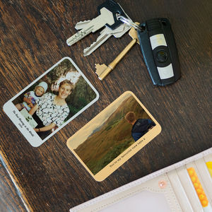 Personalised Aluminium Photo Card