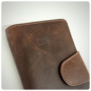 Personalised Leather Darts Wallet Case