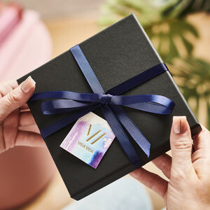 Personalised Leather Tri Fold Wallet With Rfid And Optional Photo Card