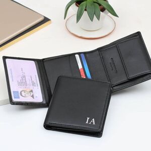 Personalised Child's Drawing Leather Billford Wallet