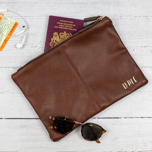 Personalised Nuhide Travel Wallet