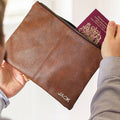Personalised Nuhide Travel Wallet