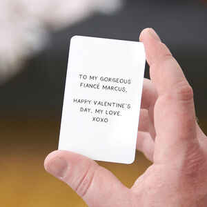 Personalised Photo Wallet Card